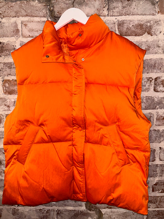 Big orange vest